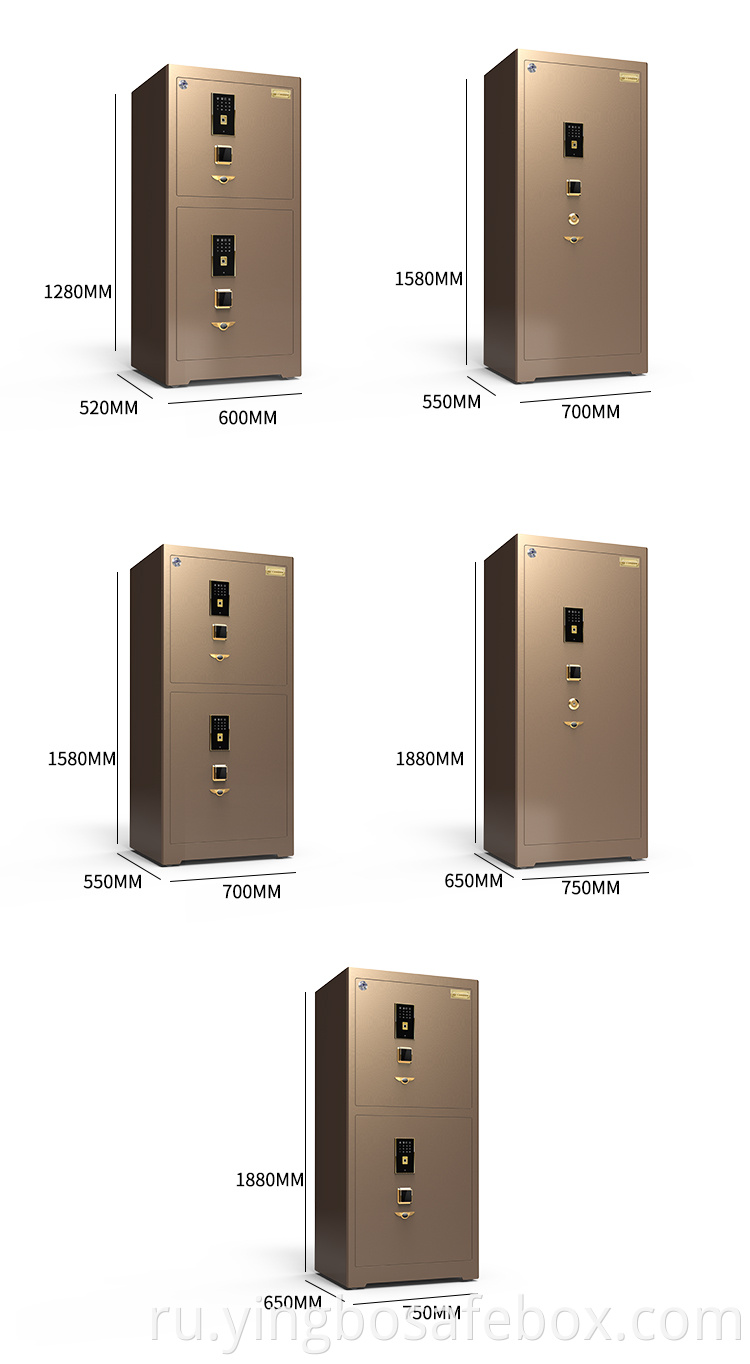 modern fingerprint safes